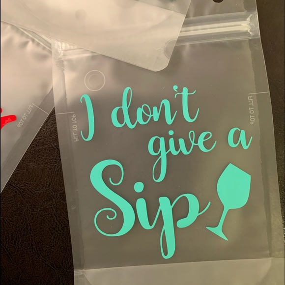 Reusable drink pouches. Can be customized. - Picture 4 of 5